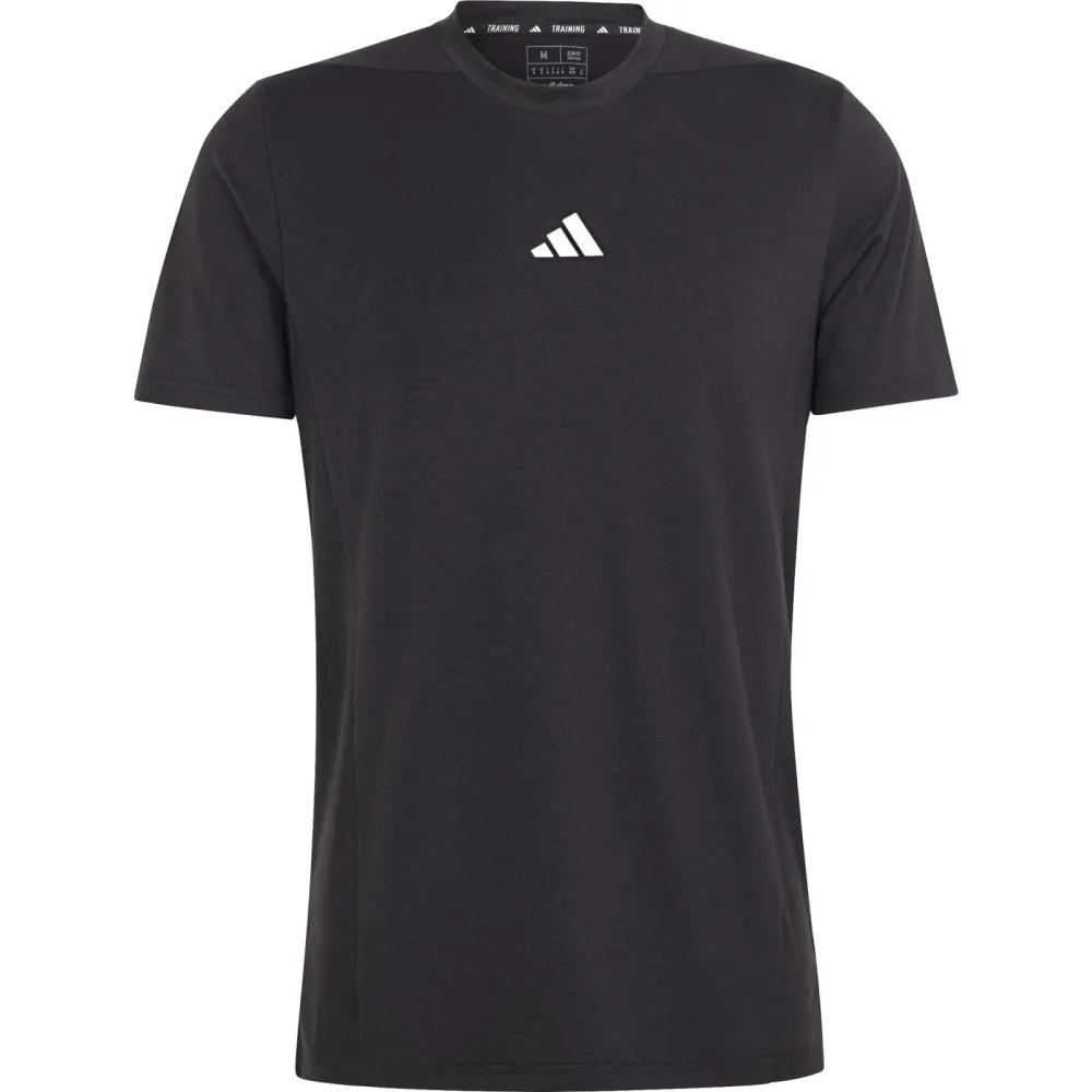 adidas - T-Shirt, kurzarm, für Herren, Black, Größe S