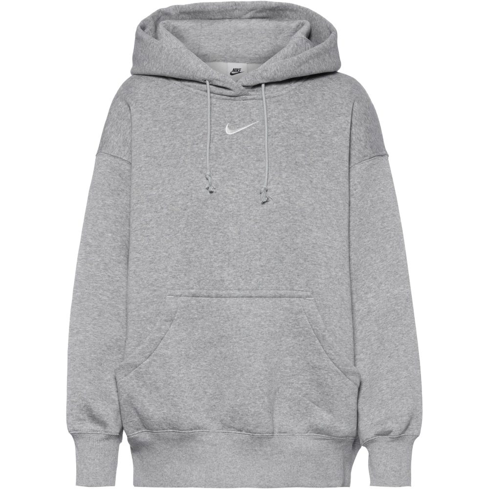 Nike Phoenix Fleece Oversized Damen Hoodie Grau, Damen, Größe: S