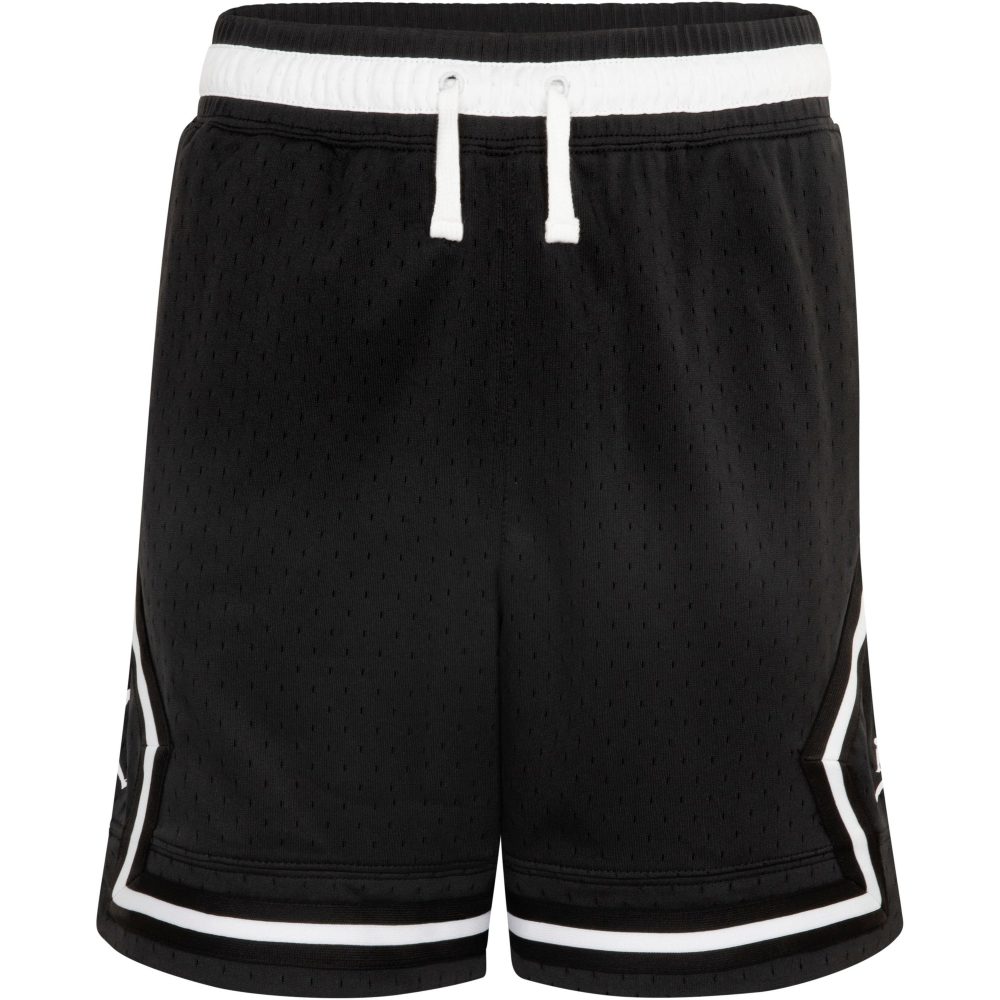Jordan Diamond Mesh Shorts - Black M Kids