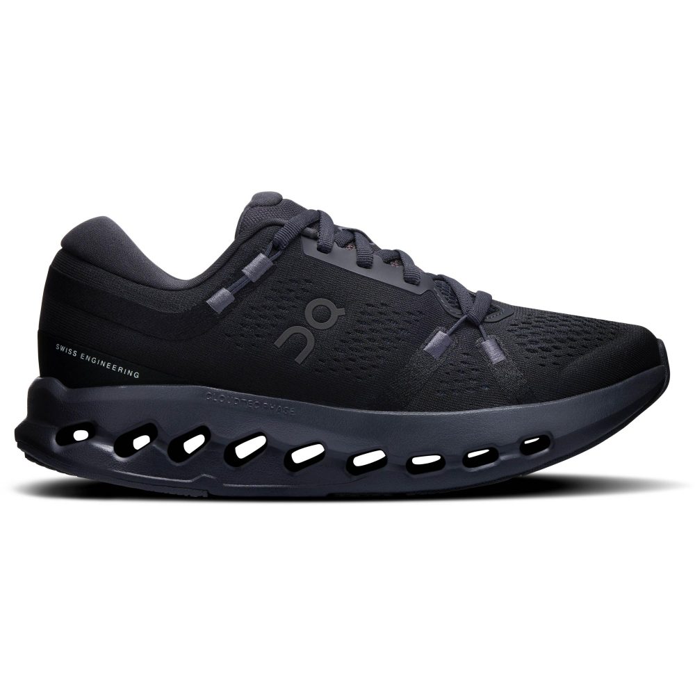ON Cloudsurfer 2 Damen Laufschuh Schwarz, Damen, Größe: 6 1/2