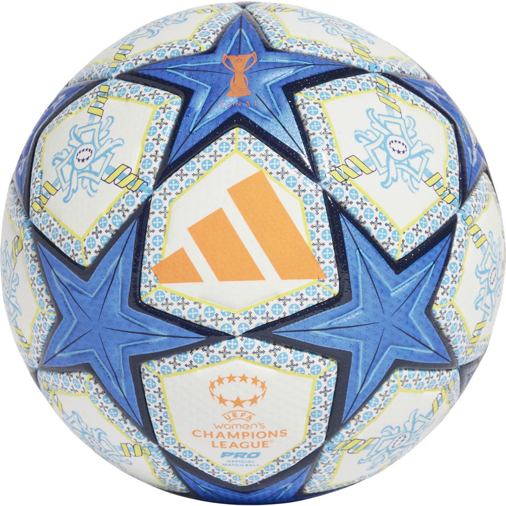 adidas UWCL 24/25 Knock-out Stages Pro Fussball Weiss, Herren, Größe: 5