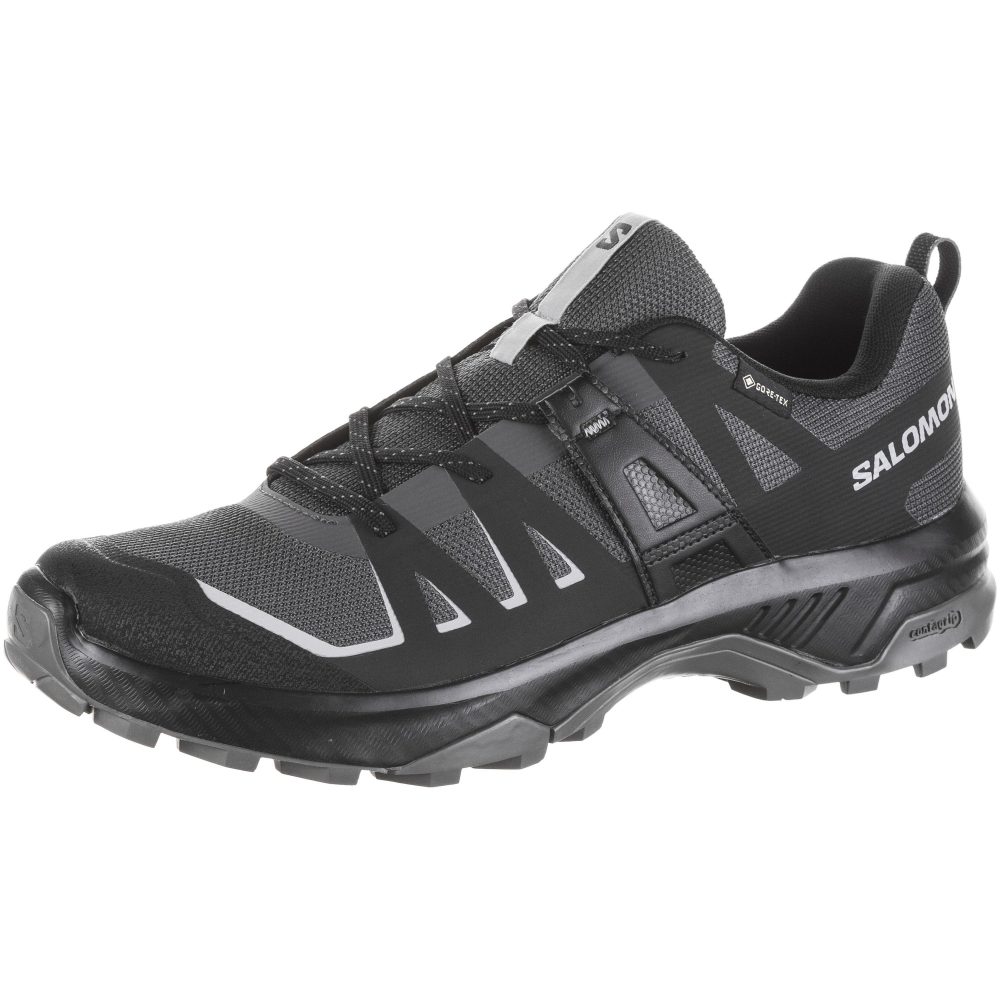 Salomon - Trekkingschuhe, low top, für Herren, Black, Größe 45 1/3