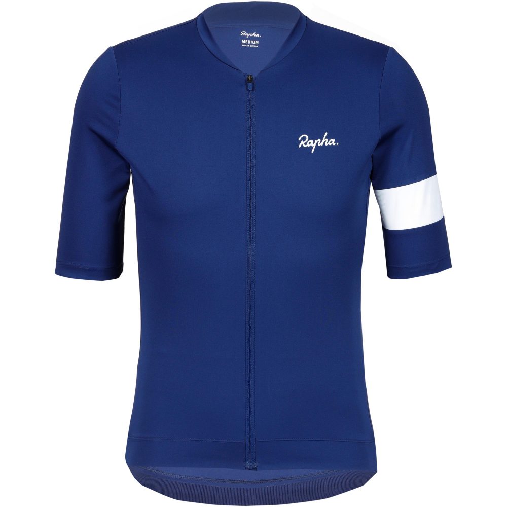 Rapha Core Herren Biketrikot Blau, Herren, Größe: S
