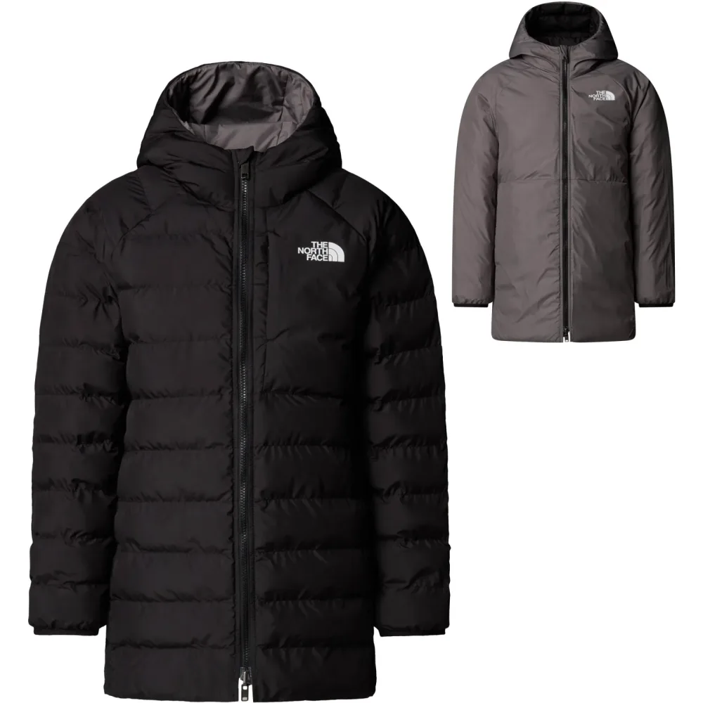 The North Face Perrito Reversible Kinder Winterjacke Schwarz, , Größe: XXL
