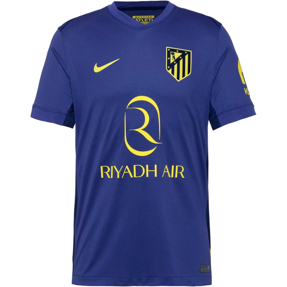Nike Atlético Madrid Away Replica Herren Fussballtrikot 25/26 Blau, Herren, Größe: S