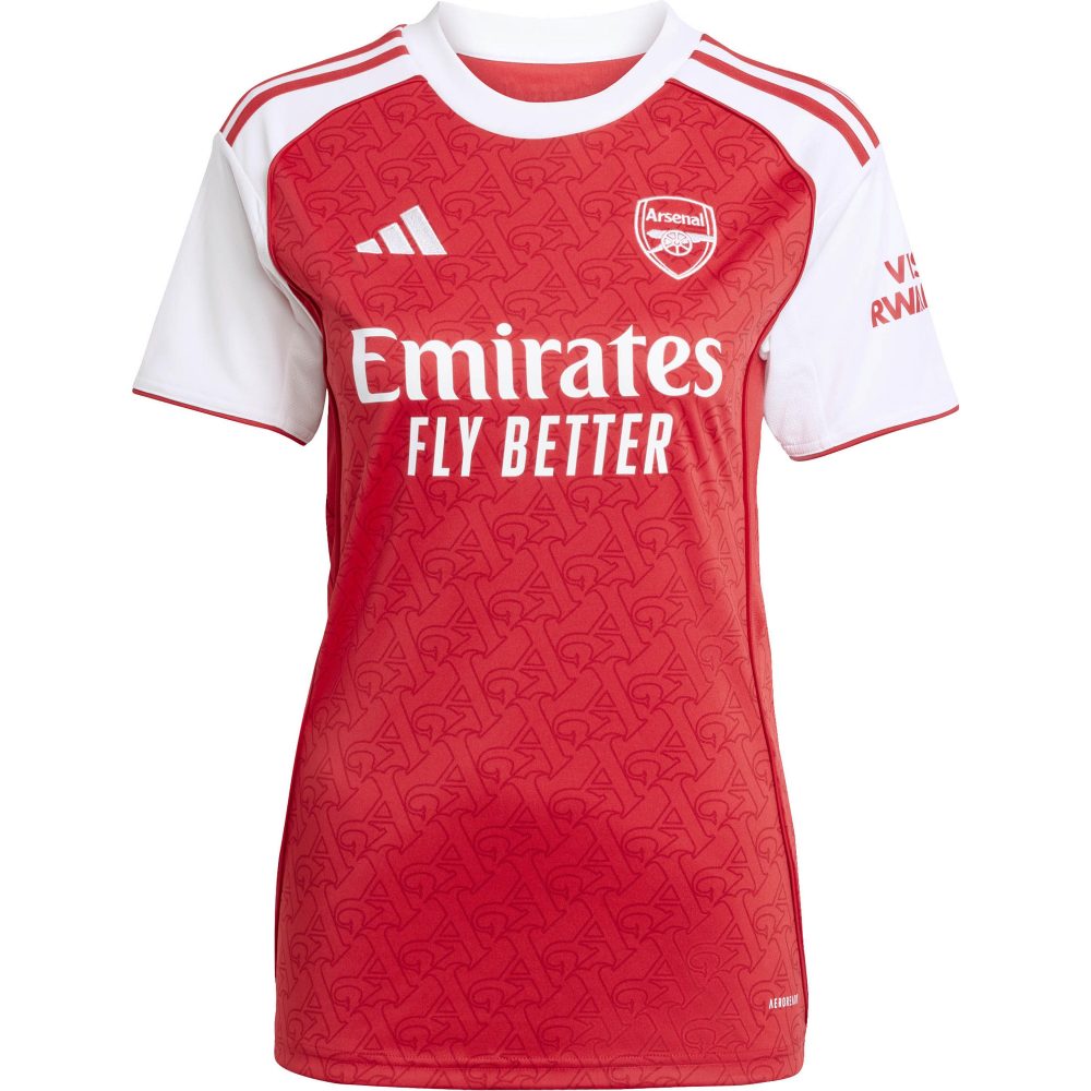 adidas FC Arsenal Home Replica Damen Fussballtrikot 25/26 Rot, Damen, Größe: S