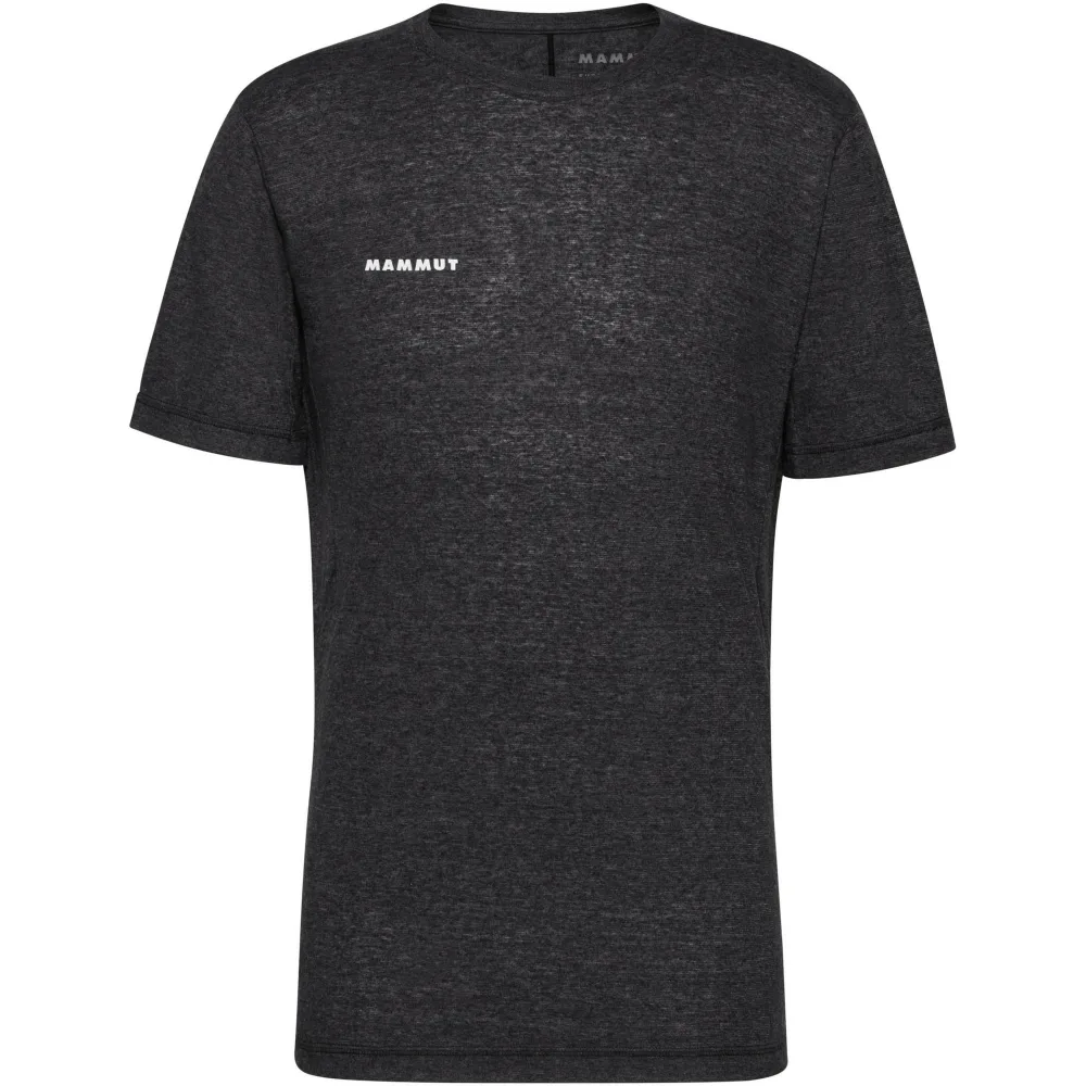 Mammut Leichtes T-Shirt mit Naturfasern zum Klettern Massone Light T-Shirt Men Schwarz XXL