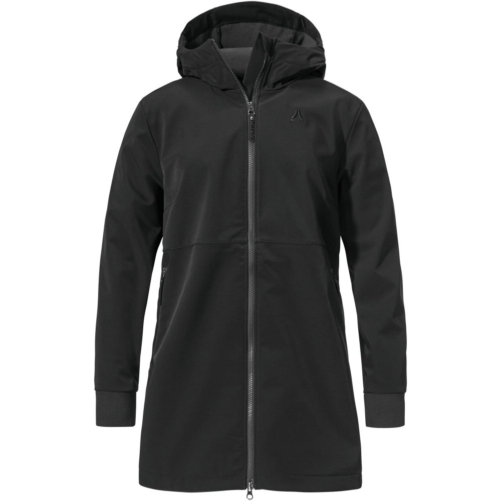 SCHÖFFEL Damen Softshell Jacke Style Suavio Hoodie schwarz | 42