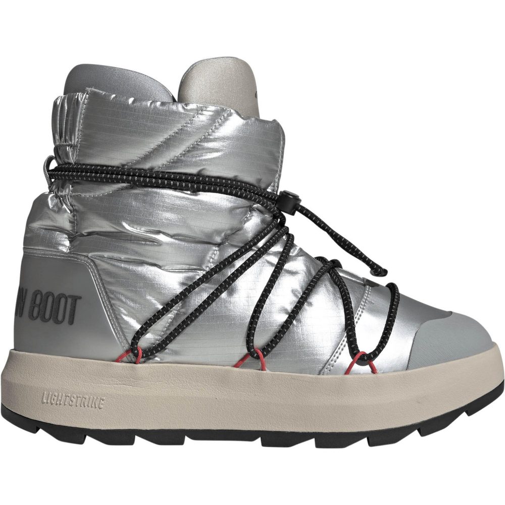 adidas X Moonboot Ace Damen Winterboot Silber, Damen, Größe: 6