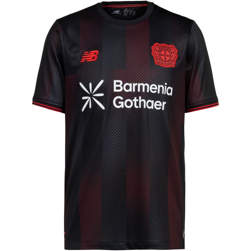 New Balance New Balance Bayer 04 Leverkusen Home SS Jersey 25/26 Herren, rot, Grösse: S Regular Fit Herren, rot, Grösse: S