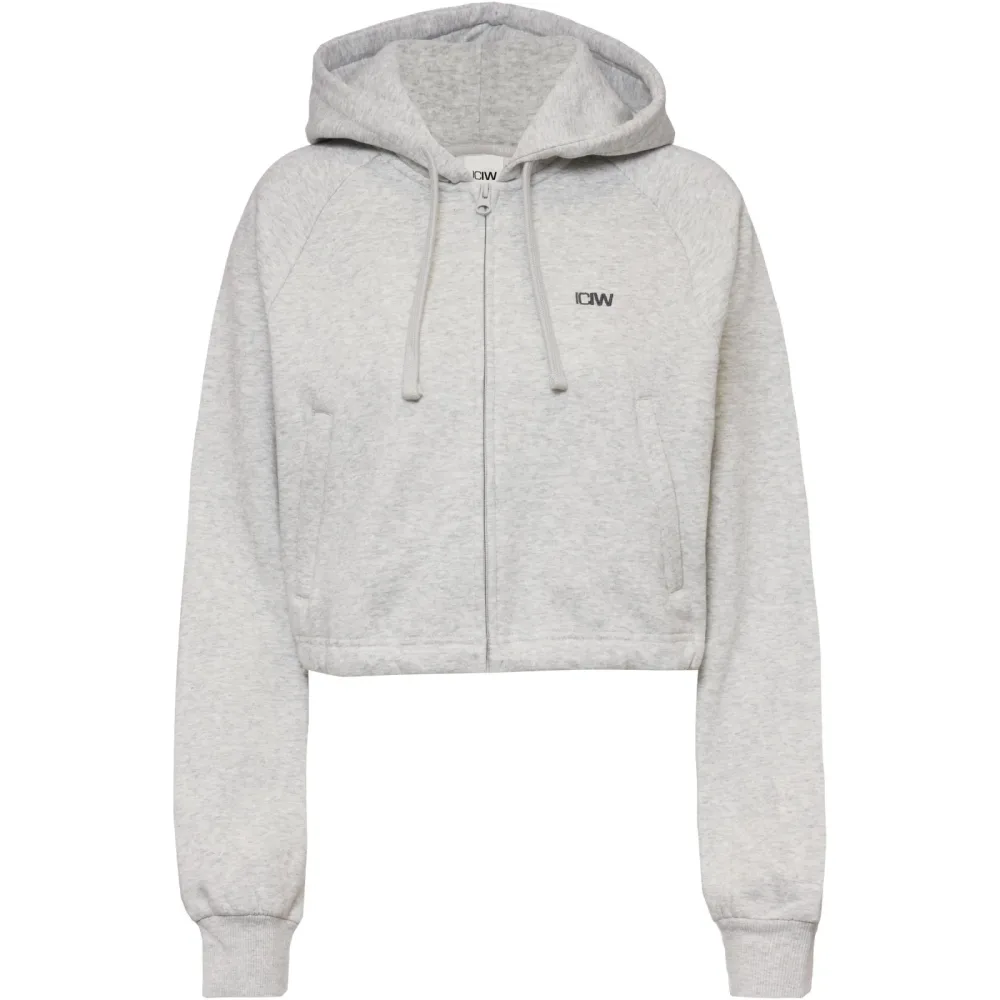 ICANIWILL Everyday Cropped Sweatjacke Damen