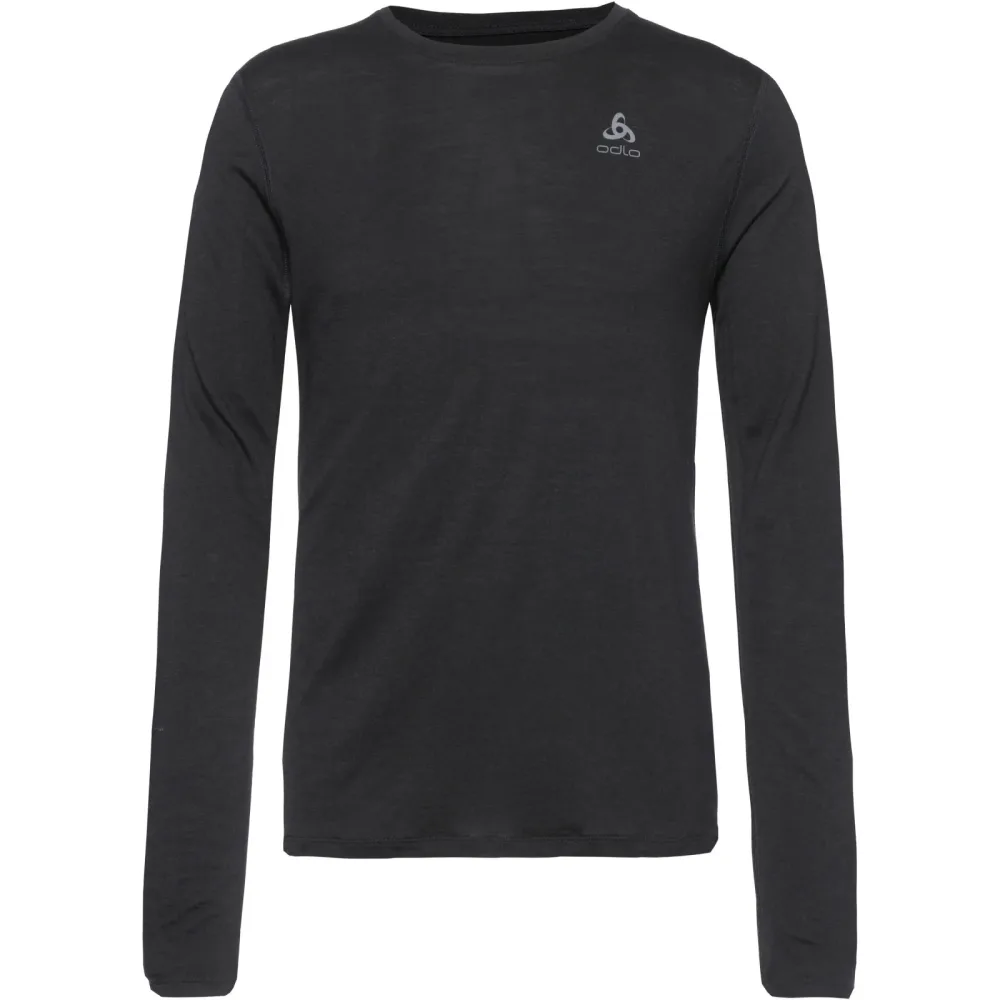 Odlo Herren Merino 160 Crew Neck BI Longsleeve