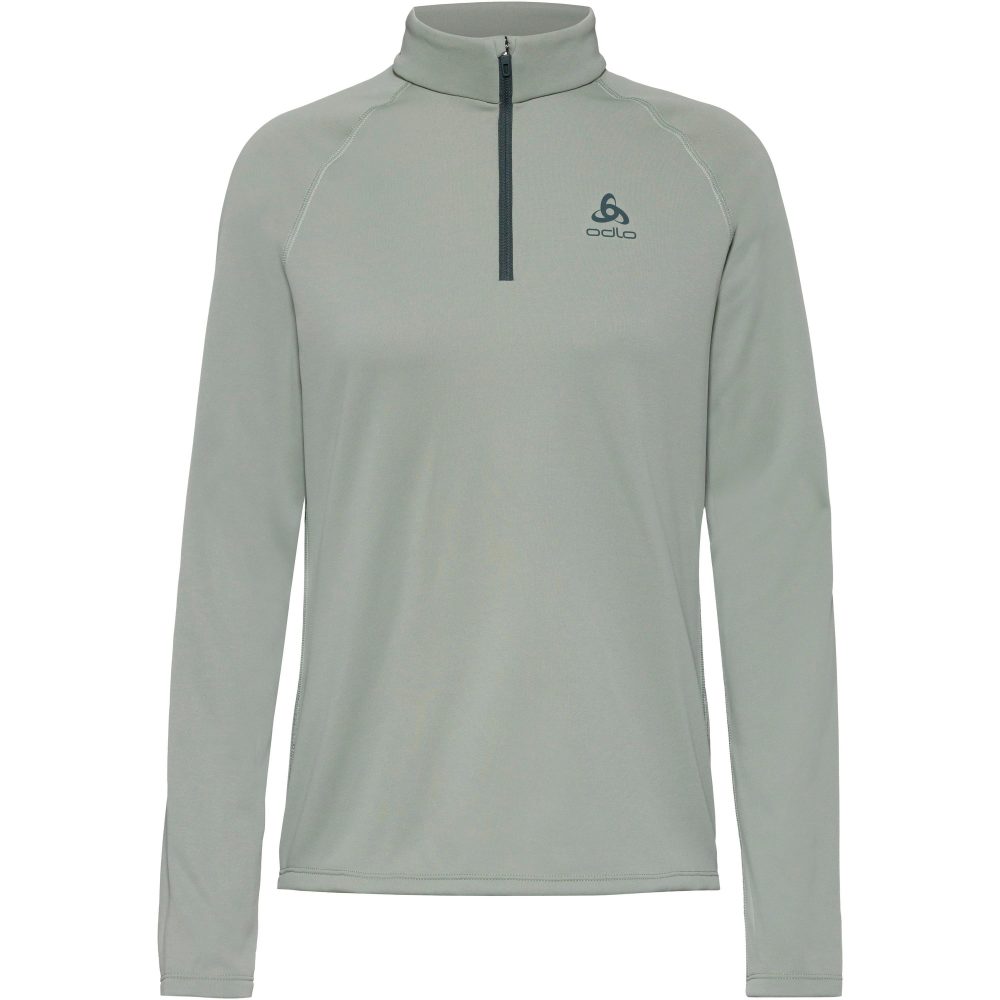 Odlo Besso Mid Layer Half-Zip für Damen - Ski & Snow - grün, M