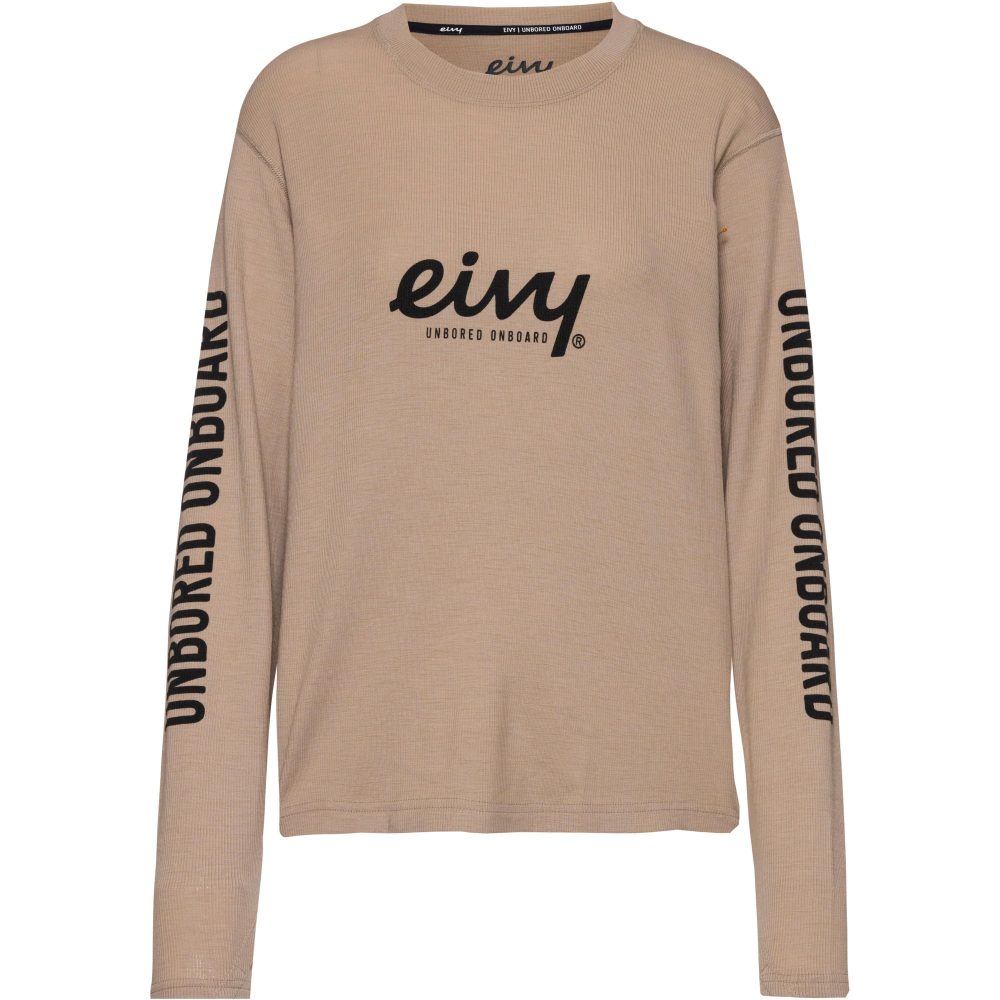 Eivy Damen Loose Mx Wool Rib Longsleeve