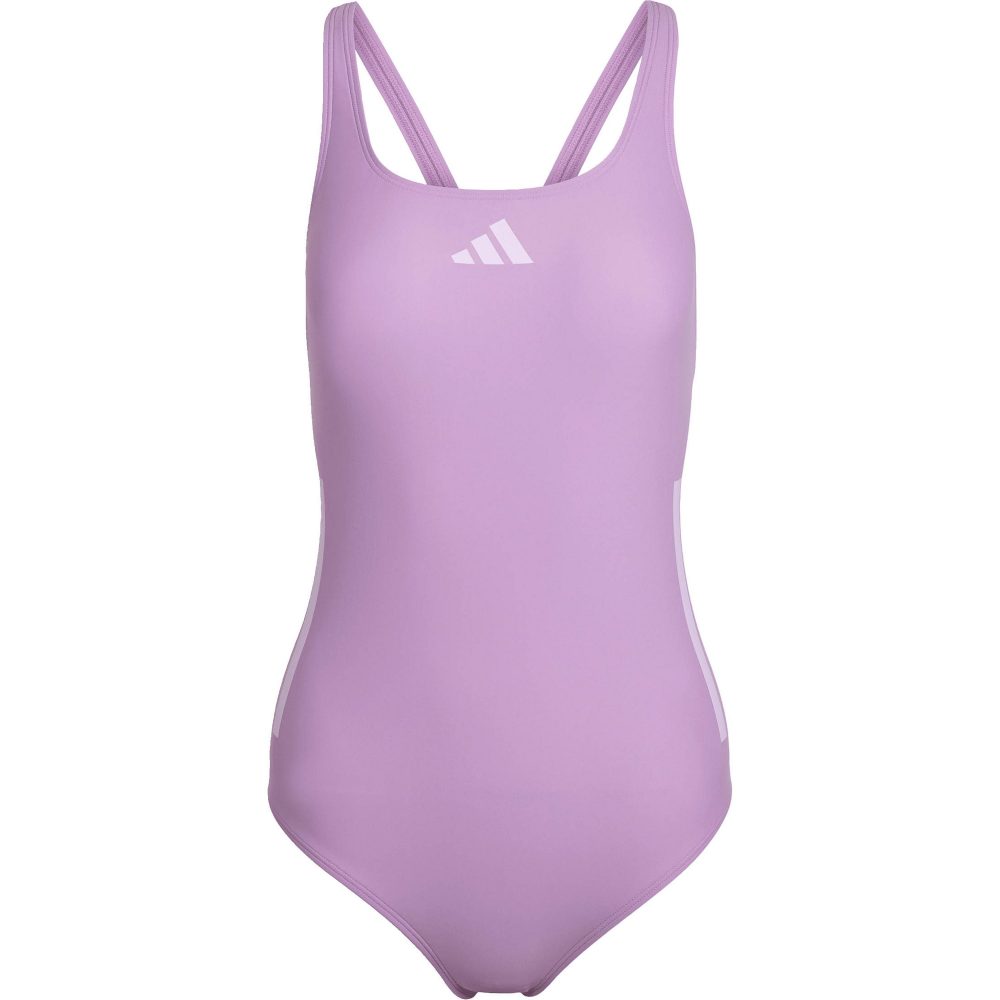 adidas 3S C-Back Damen Badeanzug Lila, Damen, Größe: 40