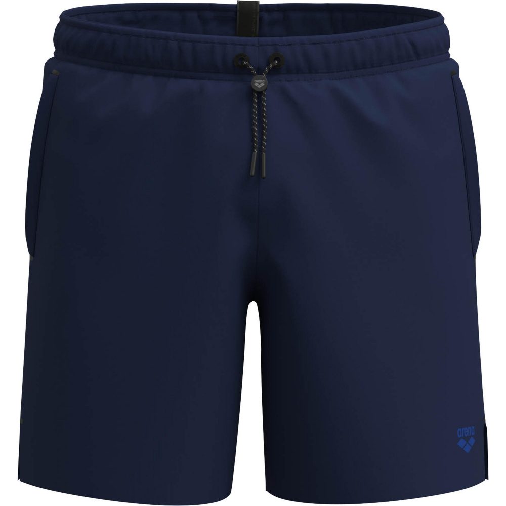 Arena M Arena Evo Beach Boxer Solid Beach Short Herren, blau, Grösse: S