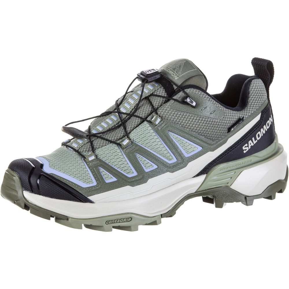 Salomon X Ultra 360 Edge Gore-Tex® Damen Trekkingschuh Grün, Damen, Größe: 4 1/2