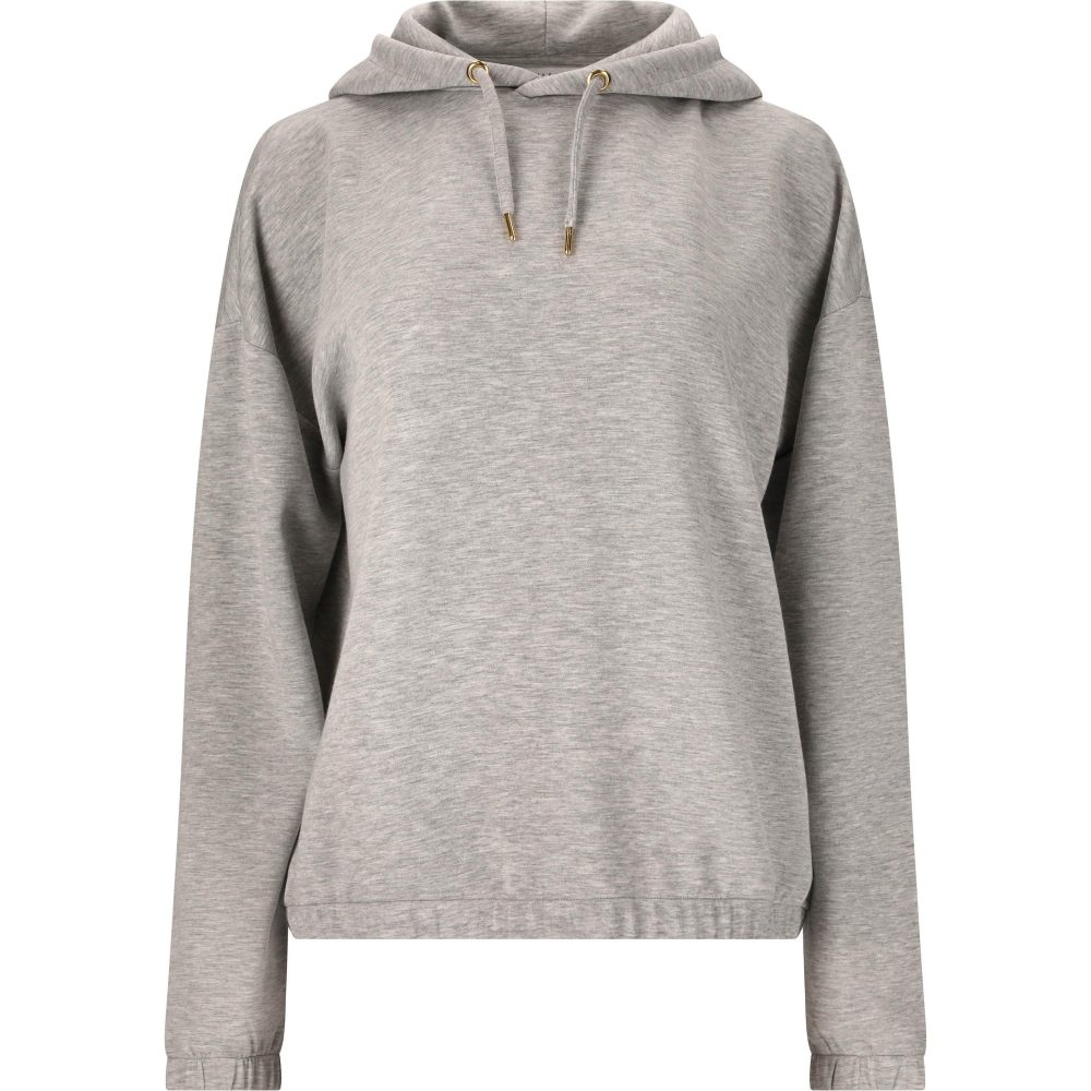 ATHLECIA Damen Fitnesshoodie Namier hellgrau | 40