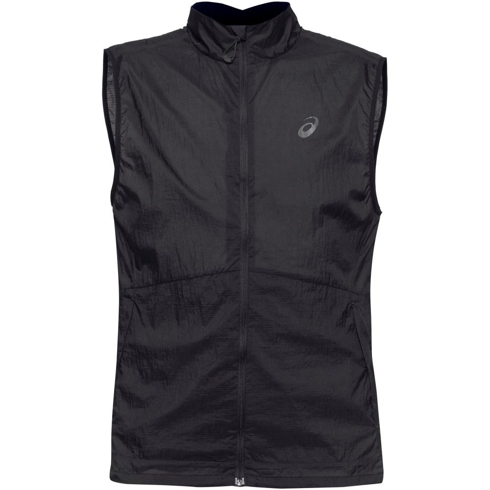 ASICS Metarun Packable Herren Gilet Schwarz, Herren, Größe: L