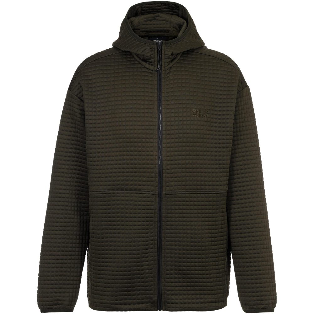 Jack Wolfskin - Fleecejacke, für Herren, Dunkelbraun, Größe 2XL
