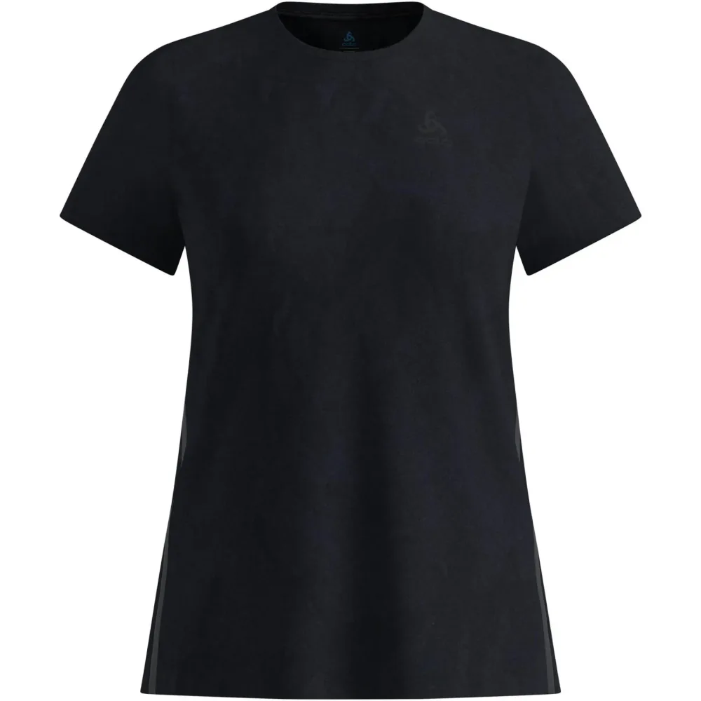 Odlo Zeroweight Engineered Chill-Tec Lauf-T-Shirt für Damen - Training, Running - schwarz, M