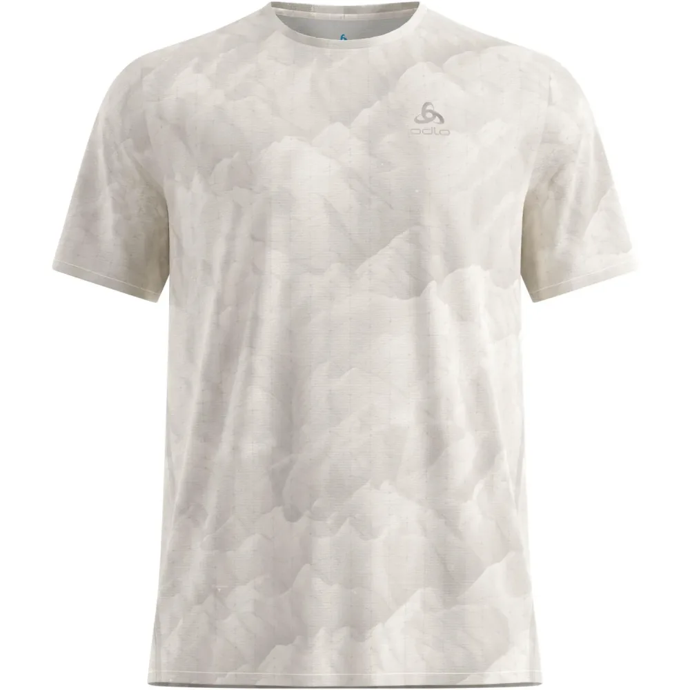 Odlo Herren Zeroweight Chill-Tec Print T-Shirt