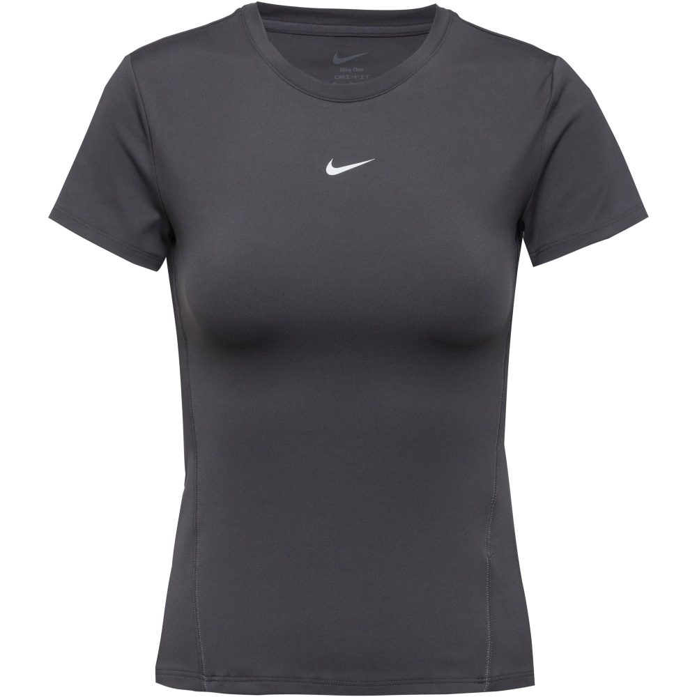 Nike One Dri-FIT Damen T-Shirt Grau, Damen, Größe: L