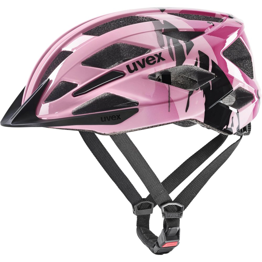 Uvex Velohelm Air Wing 2 | 52 - 57 cm | Schwarz, Rosa