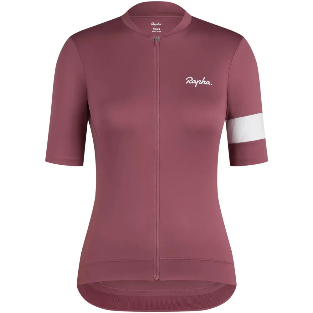 Rapha Core Damen Biketrikot Rot, Damen, Größe: L