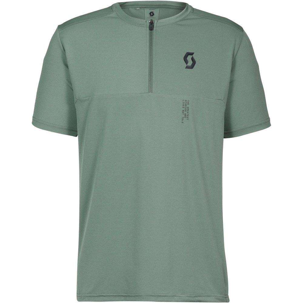 SCOTT Herren Radshirt Vertic Zip olive | M