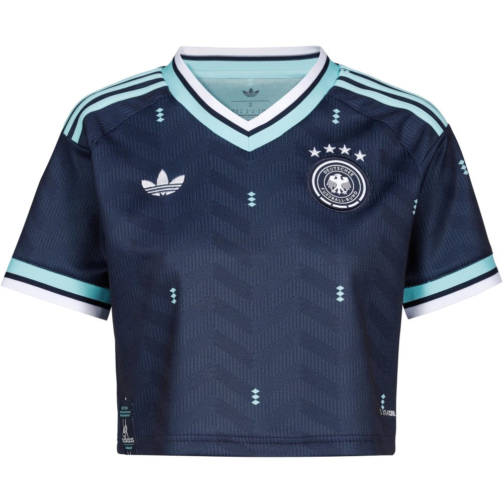 adidas WM 2026 DFB Deutschland Auswärts Cropped Trikot Damen