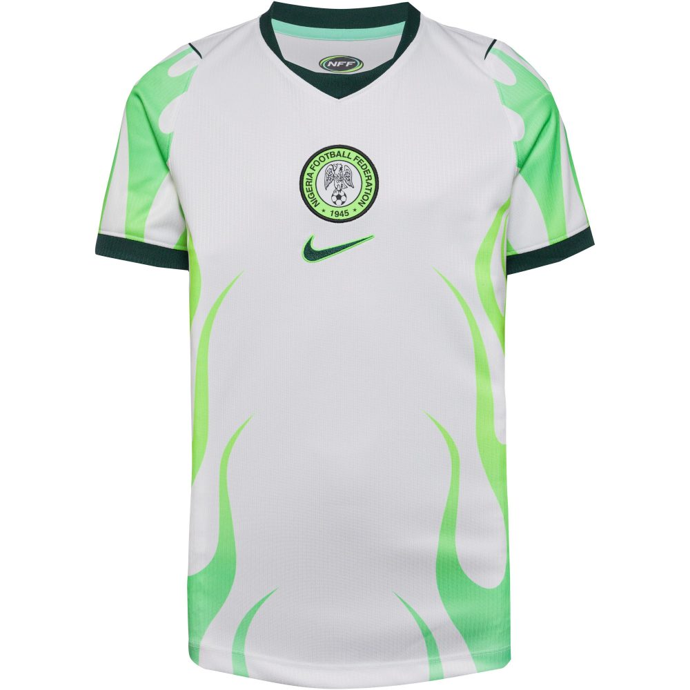 Nike Nigeria Away Replica Kinder Fussballtrikot WM 2026 Weiss, , Größe: 152