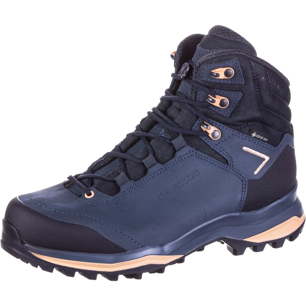 LOWA Light Evo Damen Wanderschuh Blau, Damen, Größe: 4 1/2