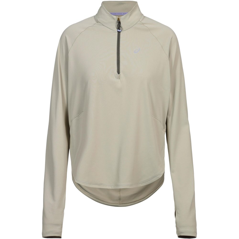 ASICS NAGINO RUN 1-4 ZIP Laufshirt Damen