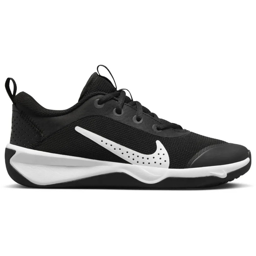 Nike Hallenschuh, Kinder , Schwarz 38.5