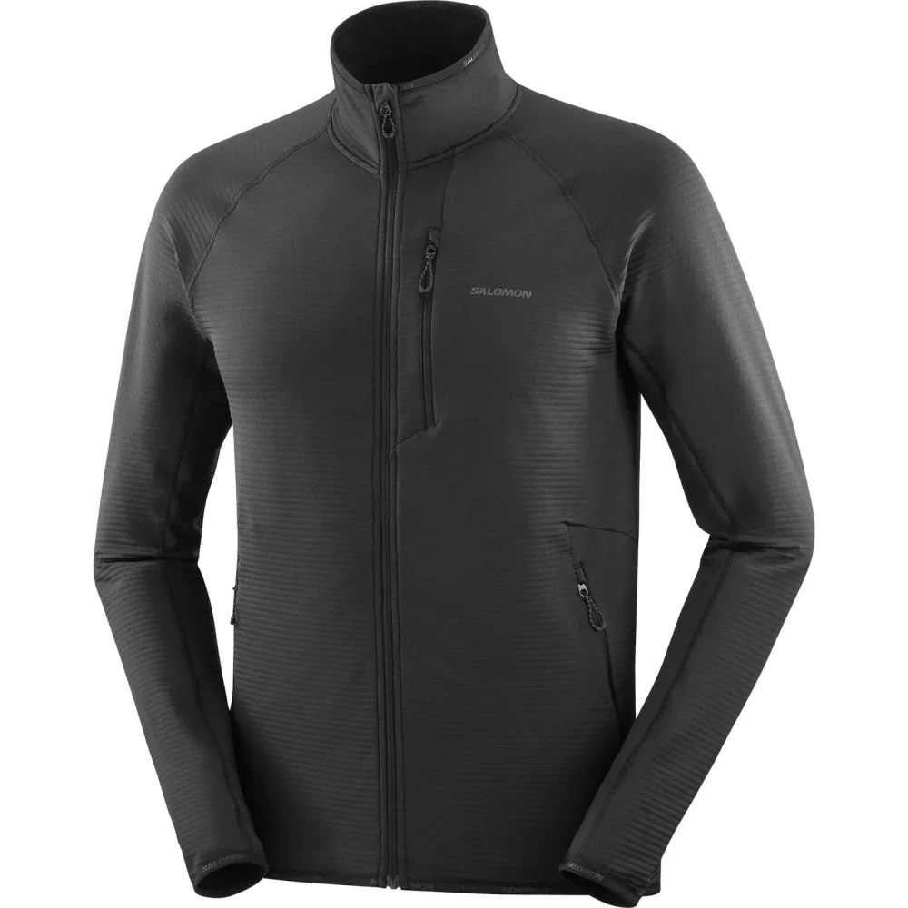 Salomon ESSENTIAL LIGHTWARM Fleecejacke Herren