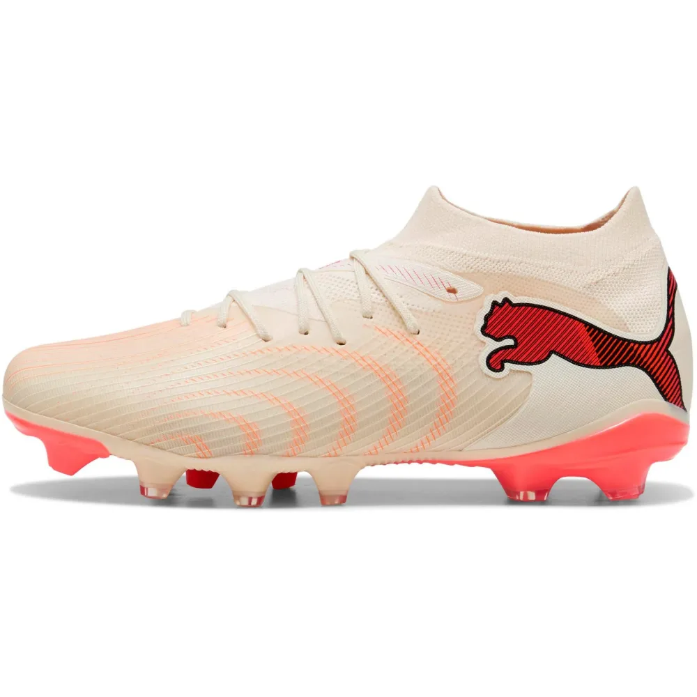 PUMA Future 9 Match FG/AG Damen Fussballschuh Beige, Damen, Größe: 8