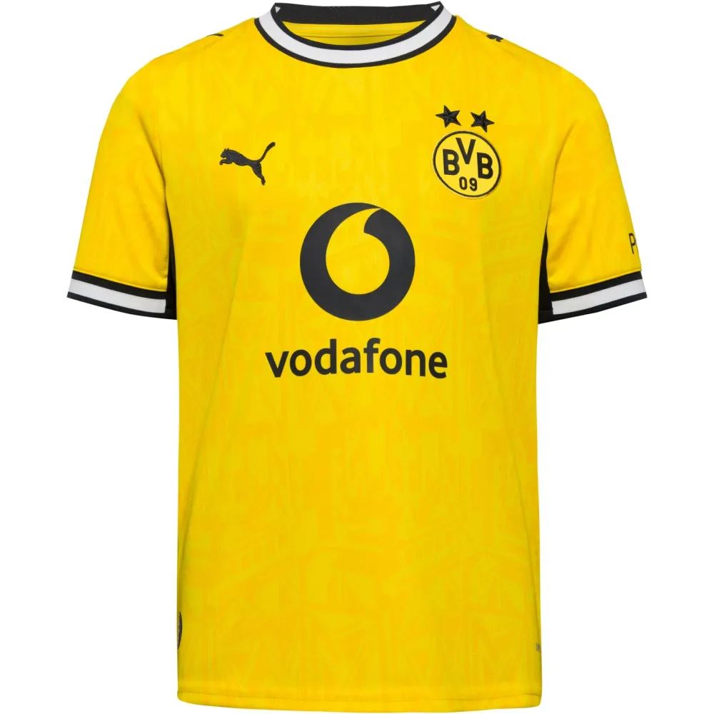 PUMA Borussia Dortmund Home Replica Kinder Fussballtrikot 26/27 Gelb, , Größe: 140
