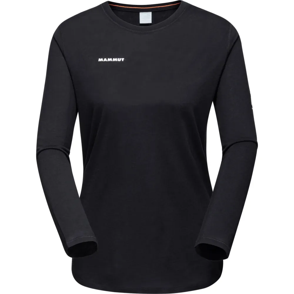 Mammut 100 % natürliches Performance-Shirt Tree Wool FL Longsleeve Women Schwarz L