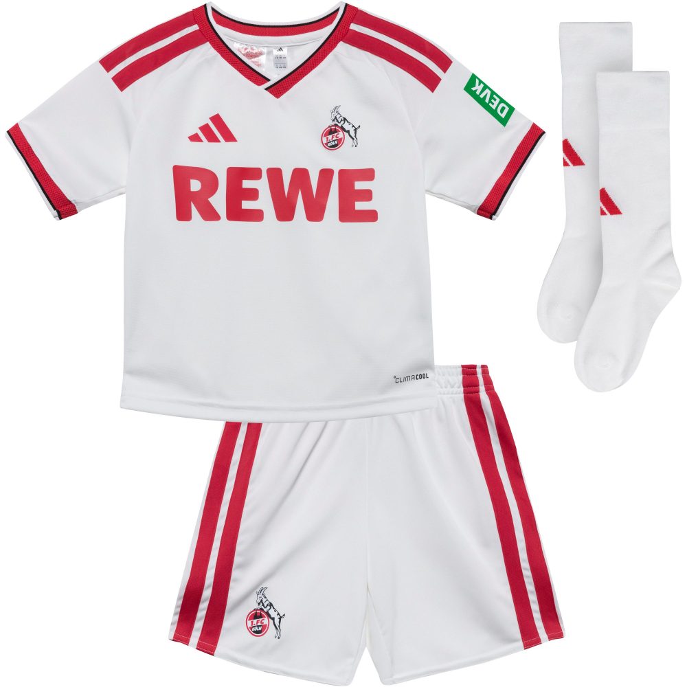 adidas 1. FC Köln 26-27 Heim Mini Teamtrikot Kinder