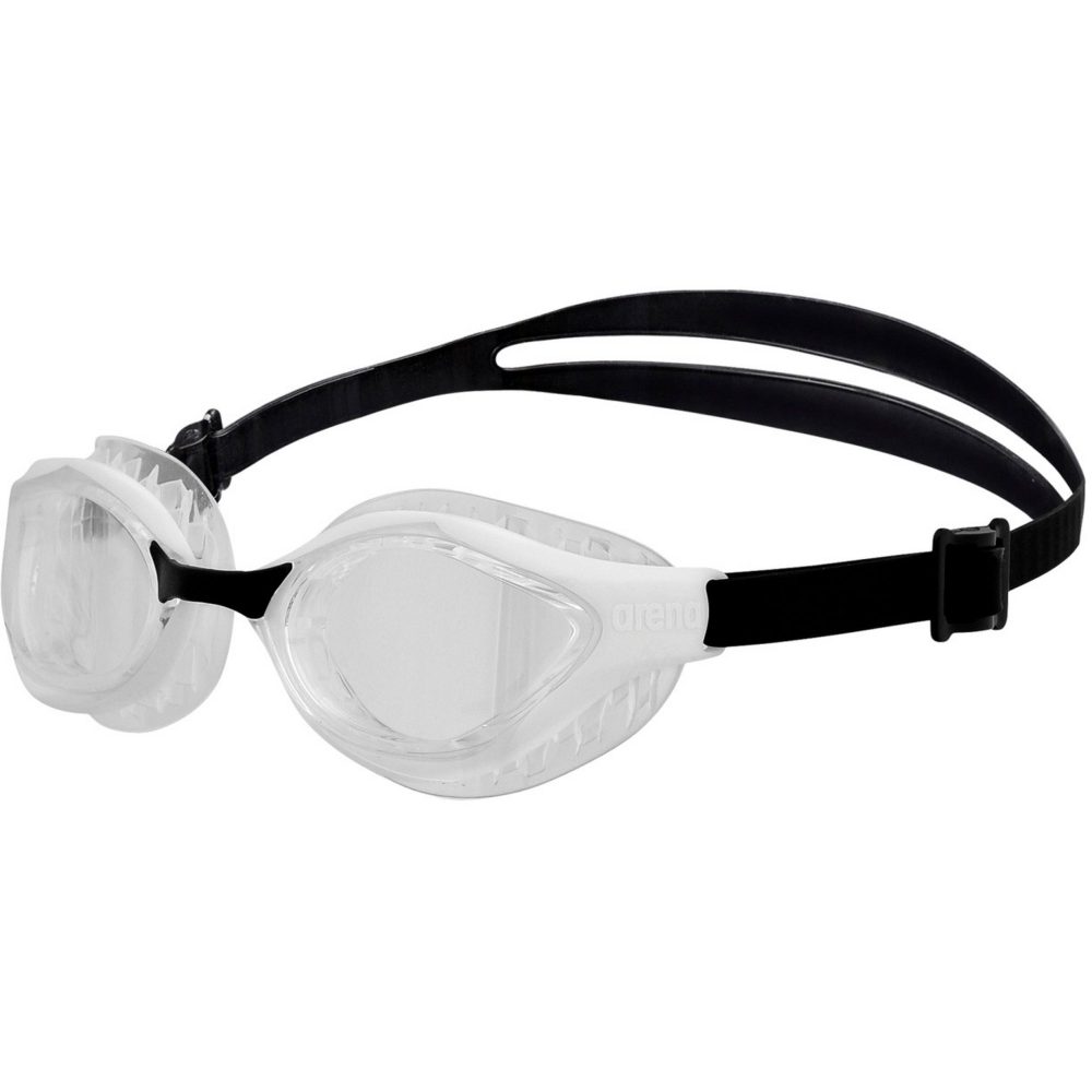 Arena Air-Bold Swipe Schwimmbrille schwarz, Harte GläserUnverspiegelte Gläser