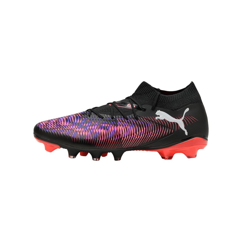 PUMA Future 8 Match FG/AG Fussballschuh Schwarz, Herren, Größe: 8