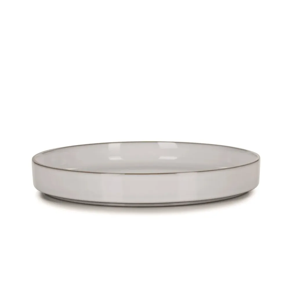 Caractère Gourmetteller Ø23cm, kumu. weiss