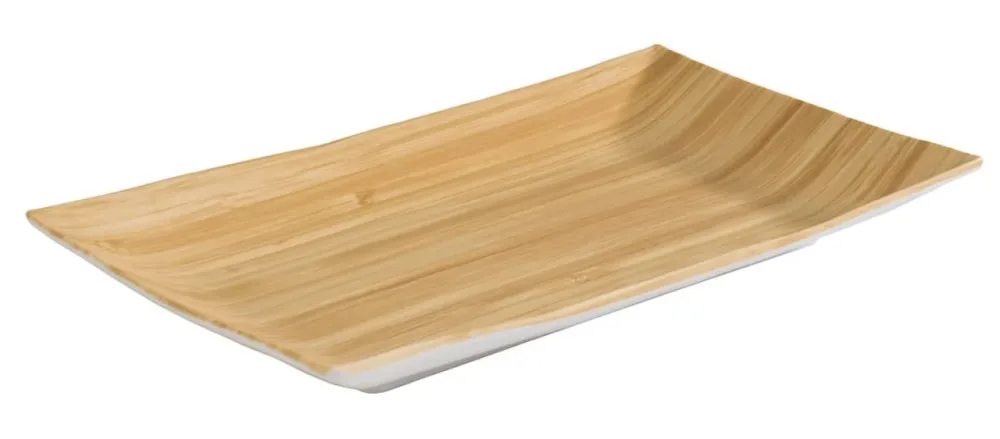 Tablett BAMBOO 24.5x15.5cm H: 3cm