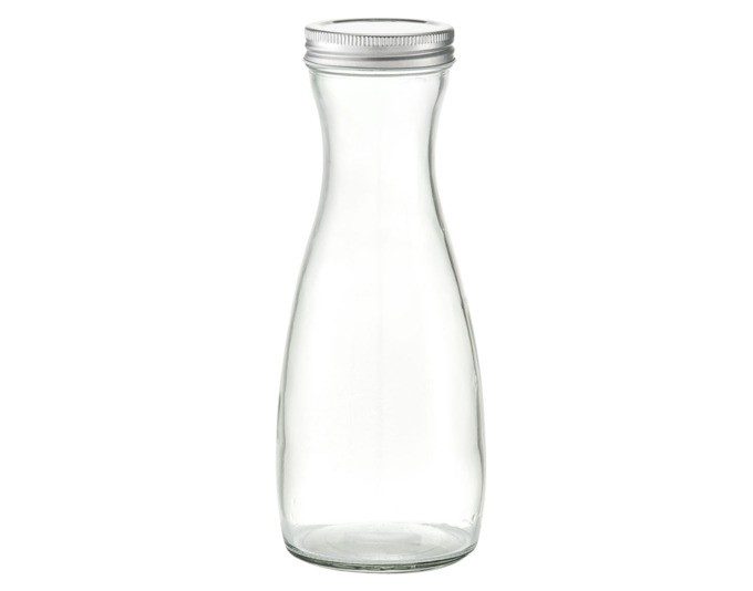 Glaskaraffe mit Deckel 950ml