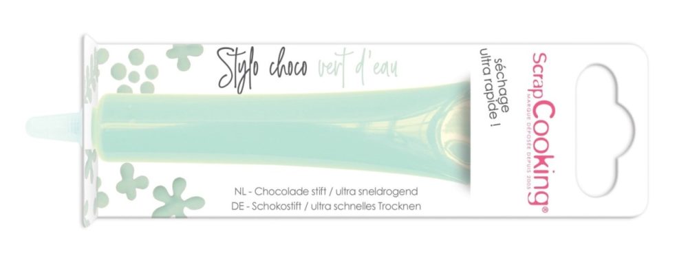 Stift mit Schokoladengeschmack aquagrün 25g