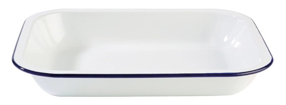 APS Schale Enamelware Blau Blech/Stahl 25.5 cm 4.5 cm - Material: Stahlblech - Schale