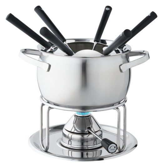 Kisag - Fleischfondue-Set, 16CM/1.6L, Chrom