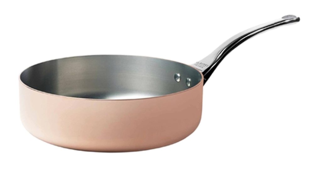 INOCUIVRE Sauteuse gerade Kupfer/Edelst. D:24cm