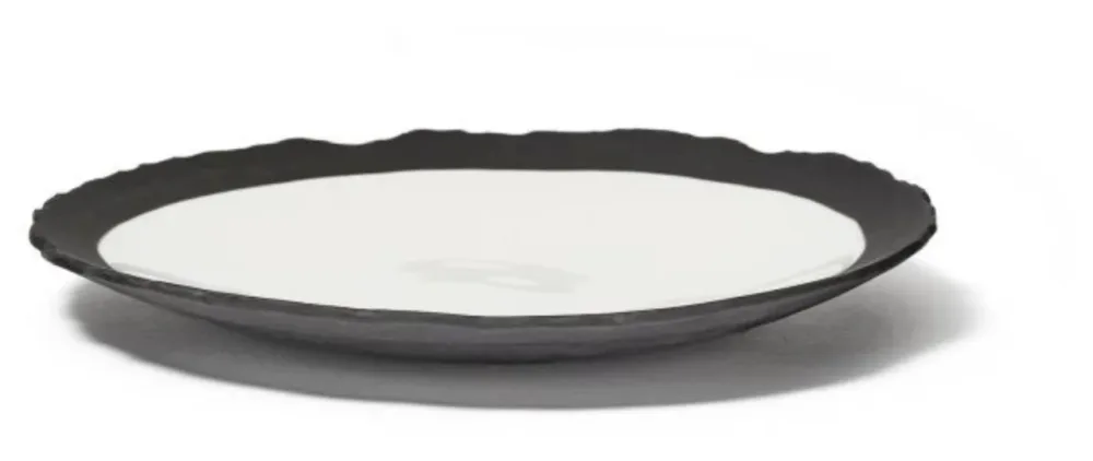 Limits Teller flach coupe D25cm schwarz